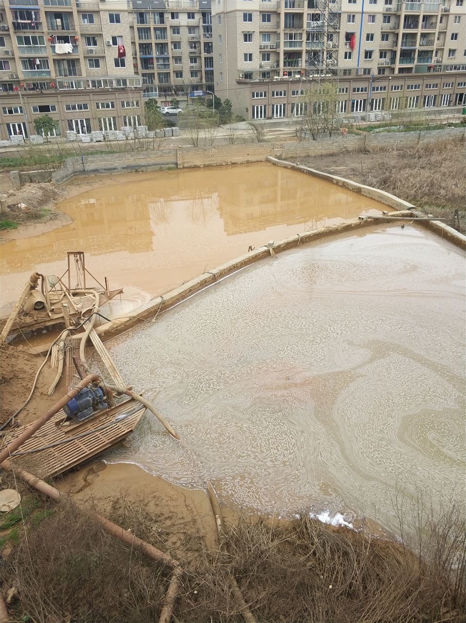 泰州沉淀池淤泥清理-厂区废水池淤泥清淤